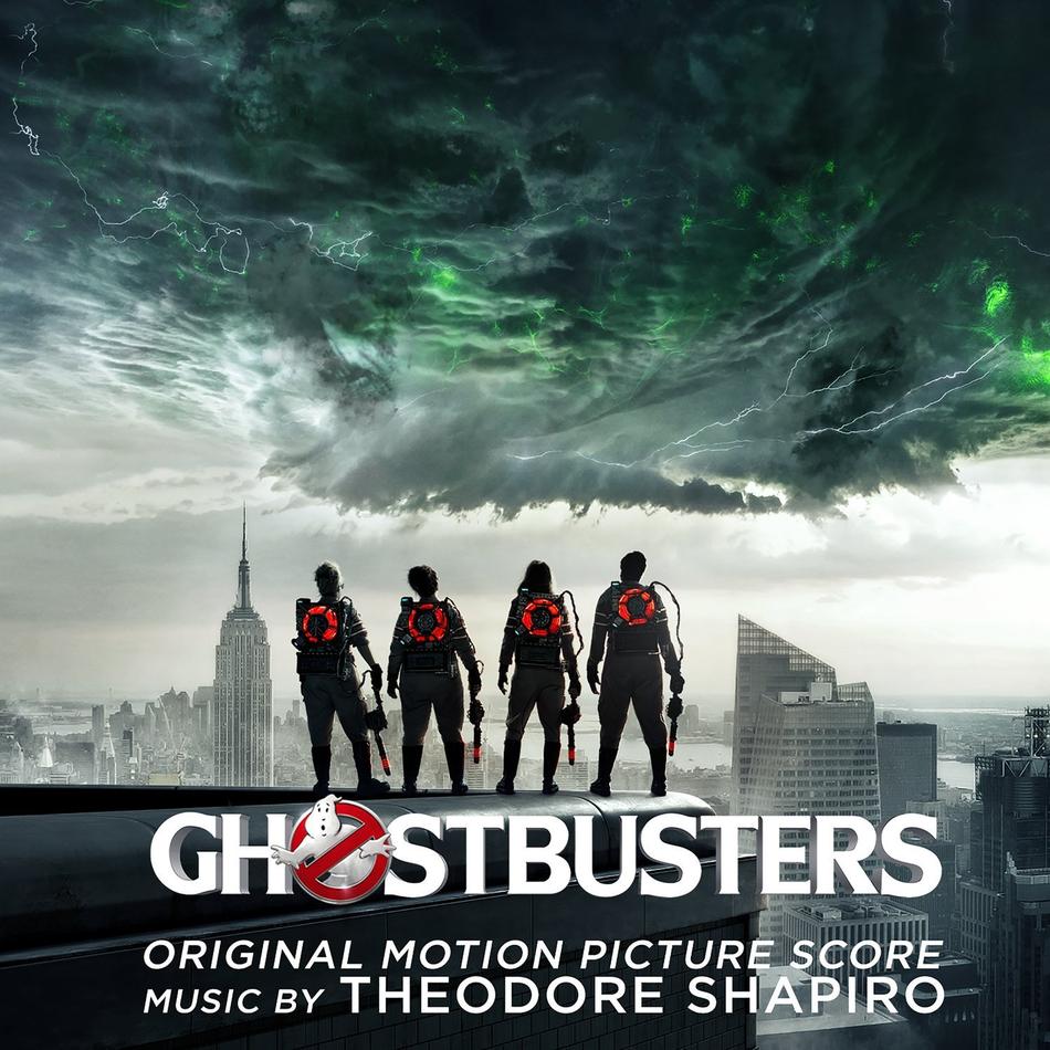 GHOSTBUSTERS score album, Sony Classical, CD and digital download.