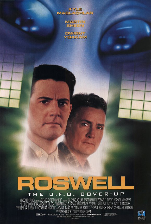 ROSWELL movie poster, 1994.