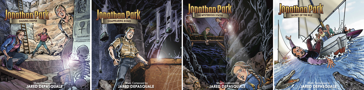 Jonathan Park albums (samples)