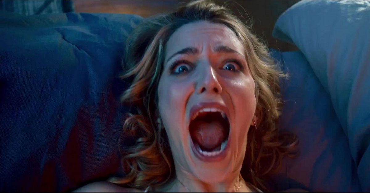 Jessica Rothe Screams in Happy Death Day2
