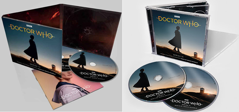Doctor who S11 OST digipak &amp; jewel case